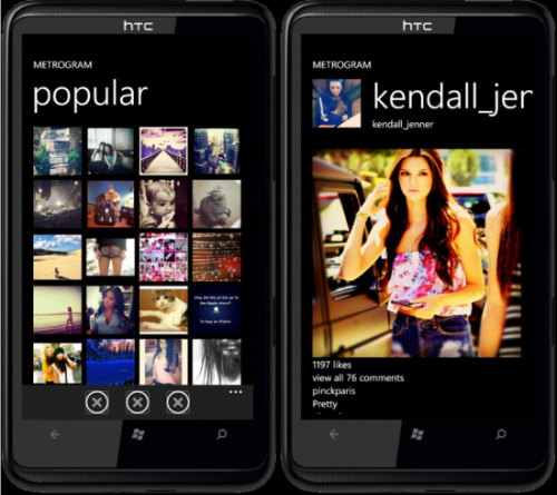 Metrogram: In arrivo un client Instagram per Windows Phone?