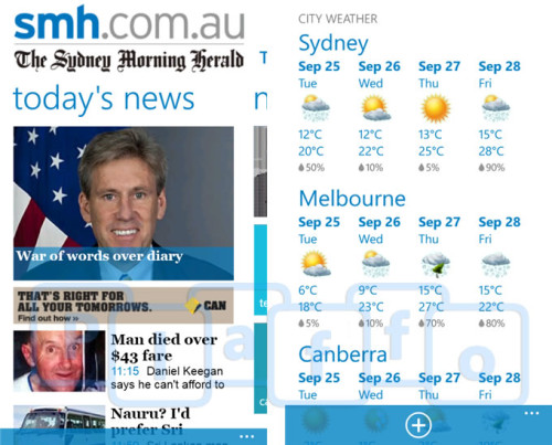 SMH (Sydney Morning Herald): Nuova applicazione esclusiva Nokia per i terminali Windows Phone