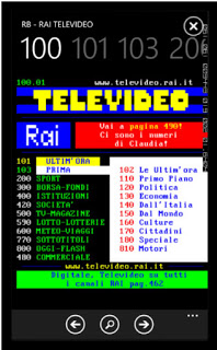 Aggiornamenti disponibili sul marketplace per Televideo e Messenger