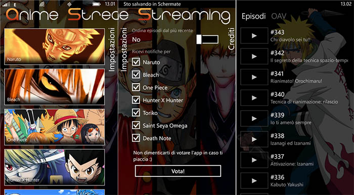 Anime Streaming: L'app gratuita per vedere in streaming dal nostro  smartphone tutti gli episodi degli anime - Plaffo