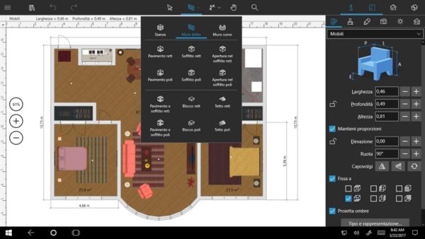 Live Home 3D Pro nuovamente in offerta al 50% su Windows 10 e Windows 10 Mobile