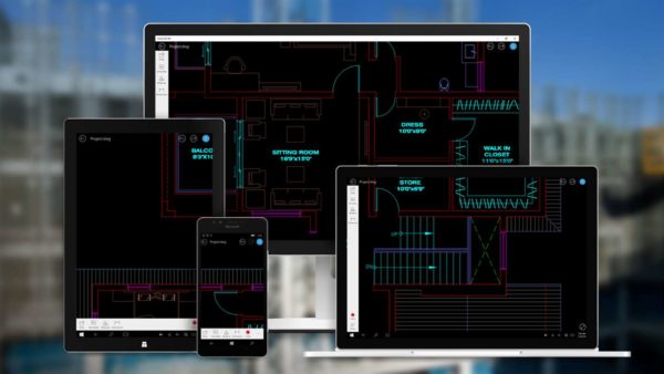 AutoCAD mobile per Windows 10 e Windows 10 Mobile si aggiorna, supporto completo alla Surface Pen