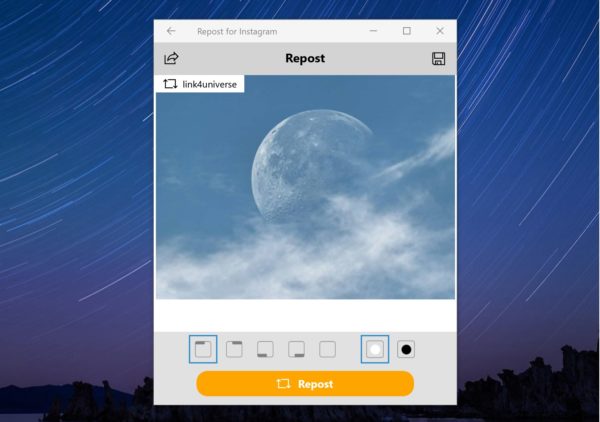 Repost su Instagram da Windows 10? Semplice con questa nuova applicazione! UWP