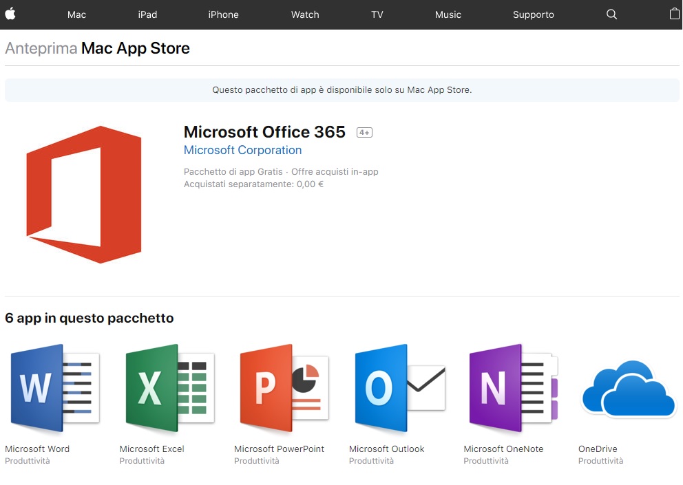 Microsoft Office ora disponibile su Mac App Store - Plaffo