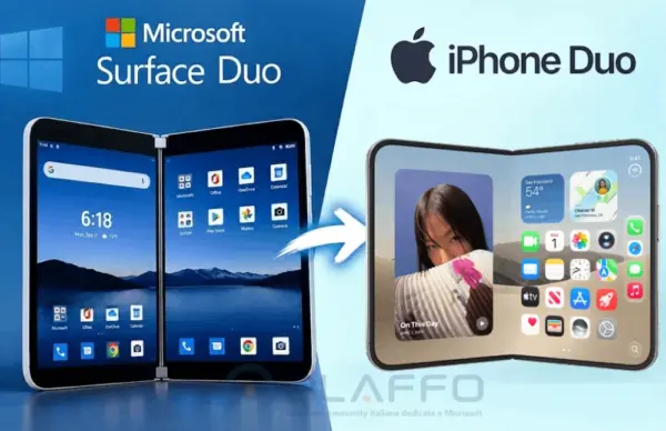 Se Microsoft dice addio a Surface Duo, Apple annuncia iPhone Duo!